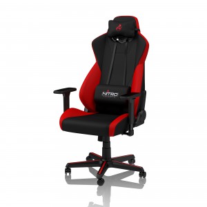 Nitro Concepts S300 Gaming szék - Inferno Red (NC-S300-BR)